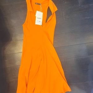 Zara dress in orange